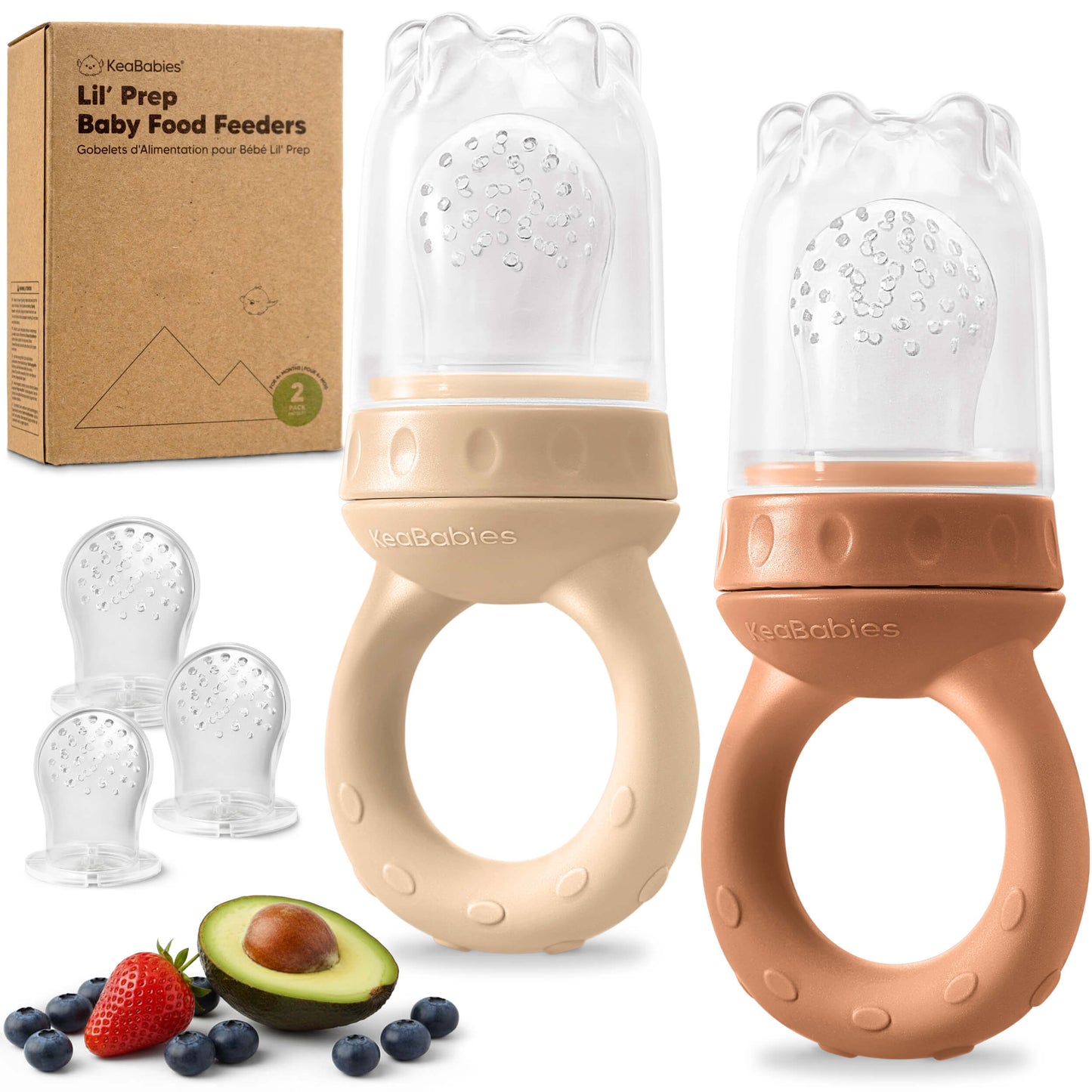 2-Pack Lil’ Prep Baby Food Feeders 32759324049594