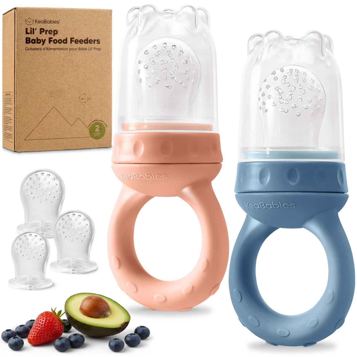 2-Pack Lil’ Prep Baby Food Feeders 32759320740026