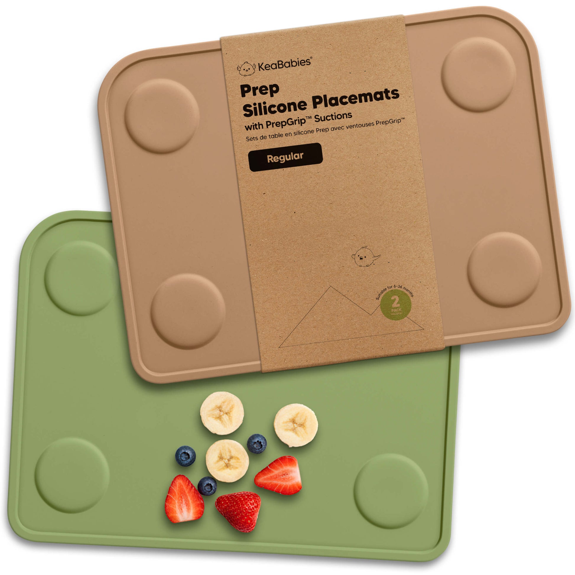 2-Pack Prep Silicone Placemats 32356542677178