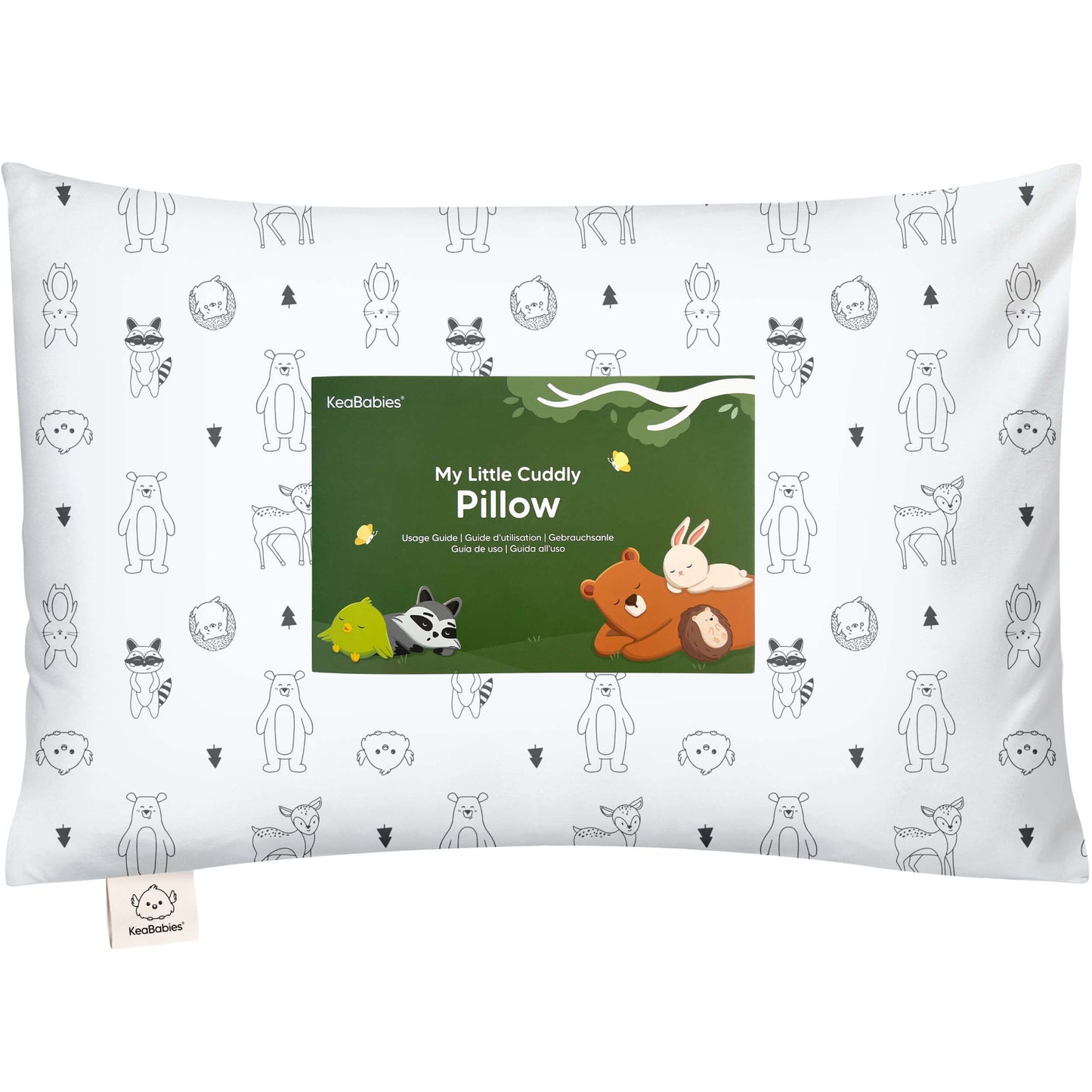 Cuddly Toddler Pillow with Pillowcase 32349339713722