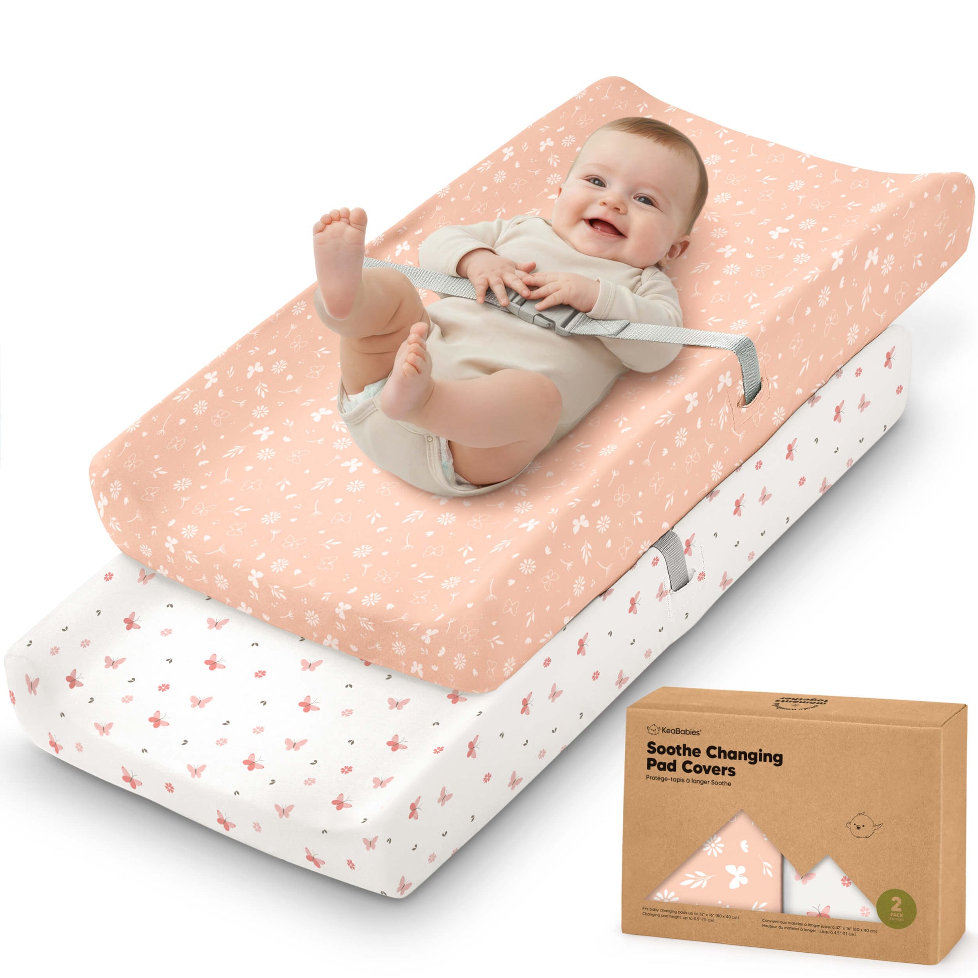 2-Pack Soothe Changing Pad Covers 32481791410362