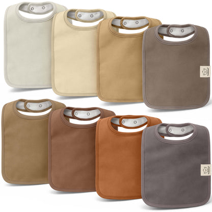 8-Pack Coast Drool Bibs 32528047669434