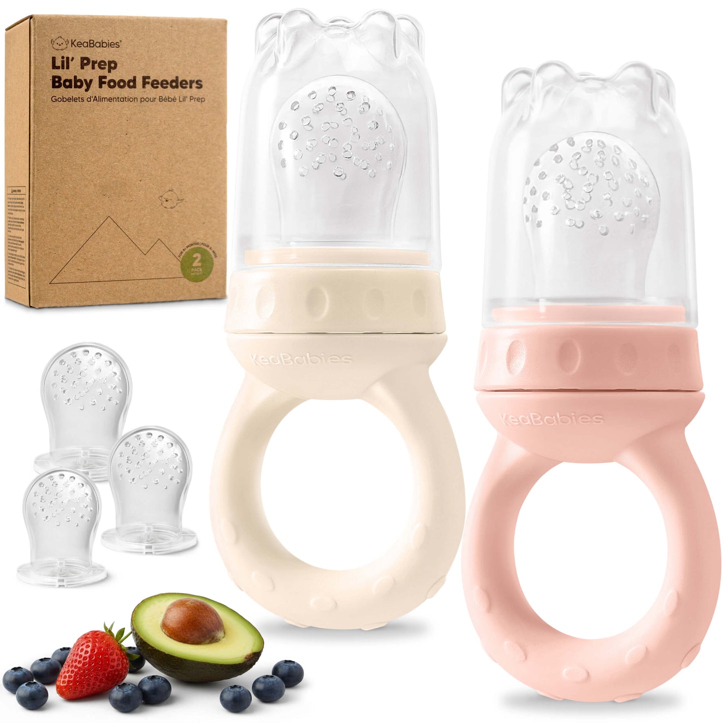 2-Pack Lil’ Prep Baby Food Feeders 32759291871418