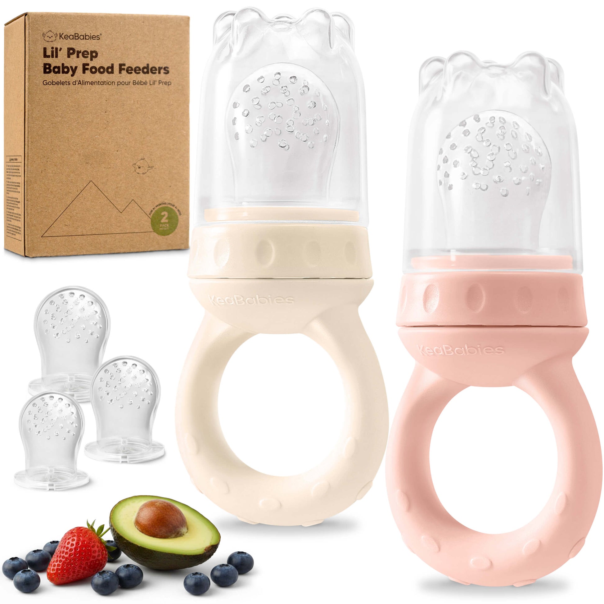 2-Pack Lil’ Prep Baby Food Feeders 32759291871418
