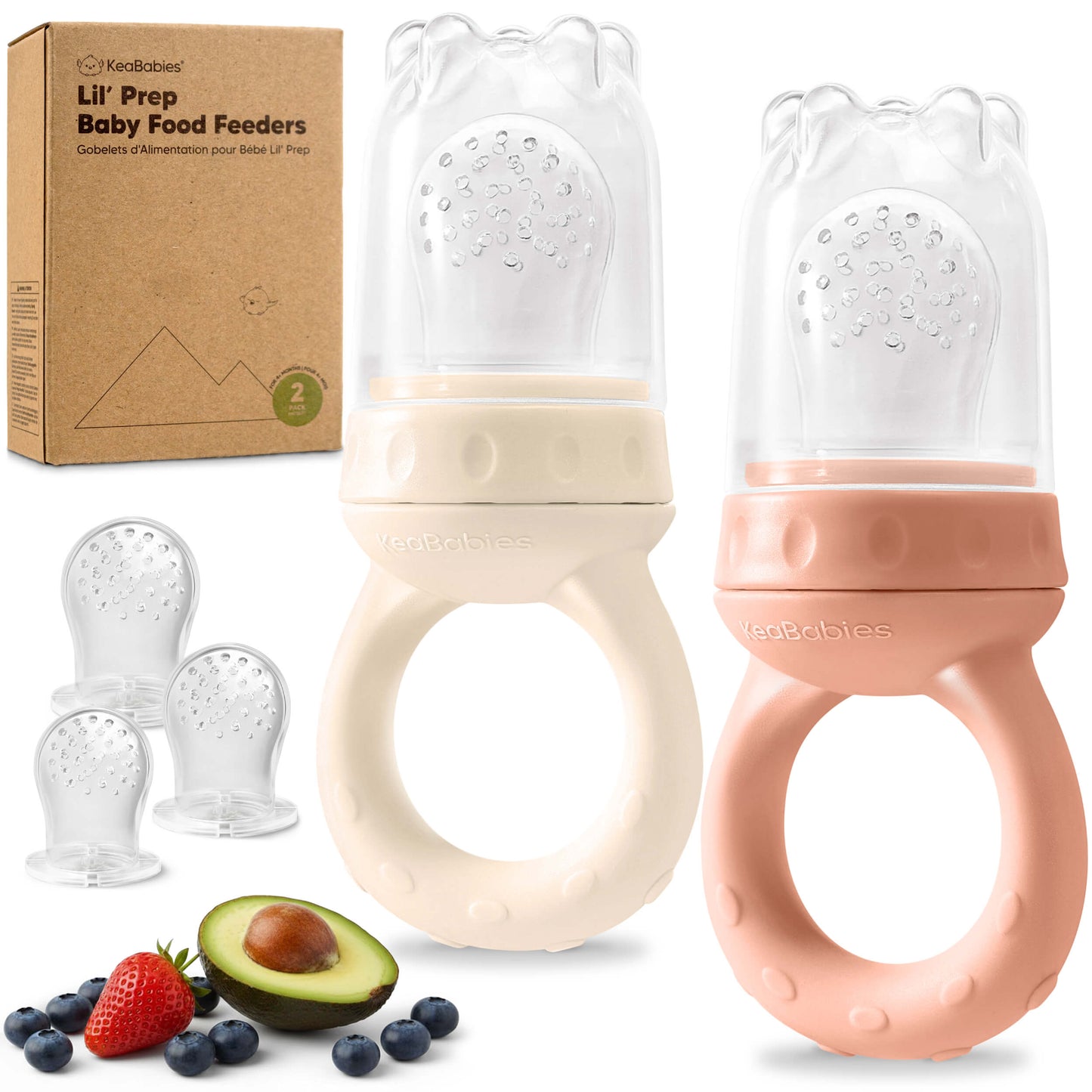 2-Pack Lil’ Prep Baby Food Feeders 32759312416954