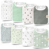 8-Pack Coast Drool Bibs