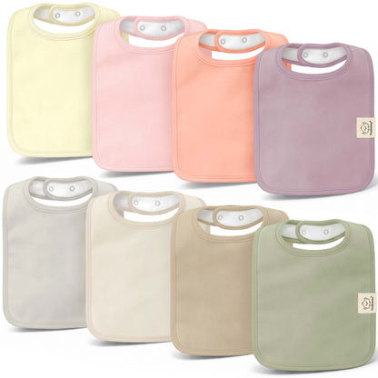 8-Pack Coast Drool Bibs 32992745947322