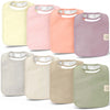 8-Pack Coast Drool Bibs