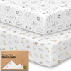 Soothe Fitted Mini Crib Sheet