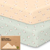 Soothe Fitted Mini Crib Sheet