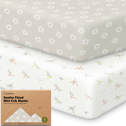 Soothe Fitted Mini Crib Sheet 33588545552570