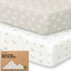 Soothe Fitted Mini Crib Sheet