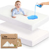 2-Pack Isla [Protect+] Waterproof Mini Crib Sheets