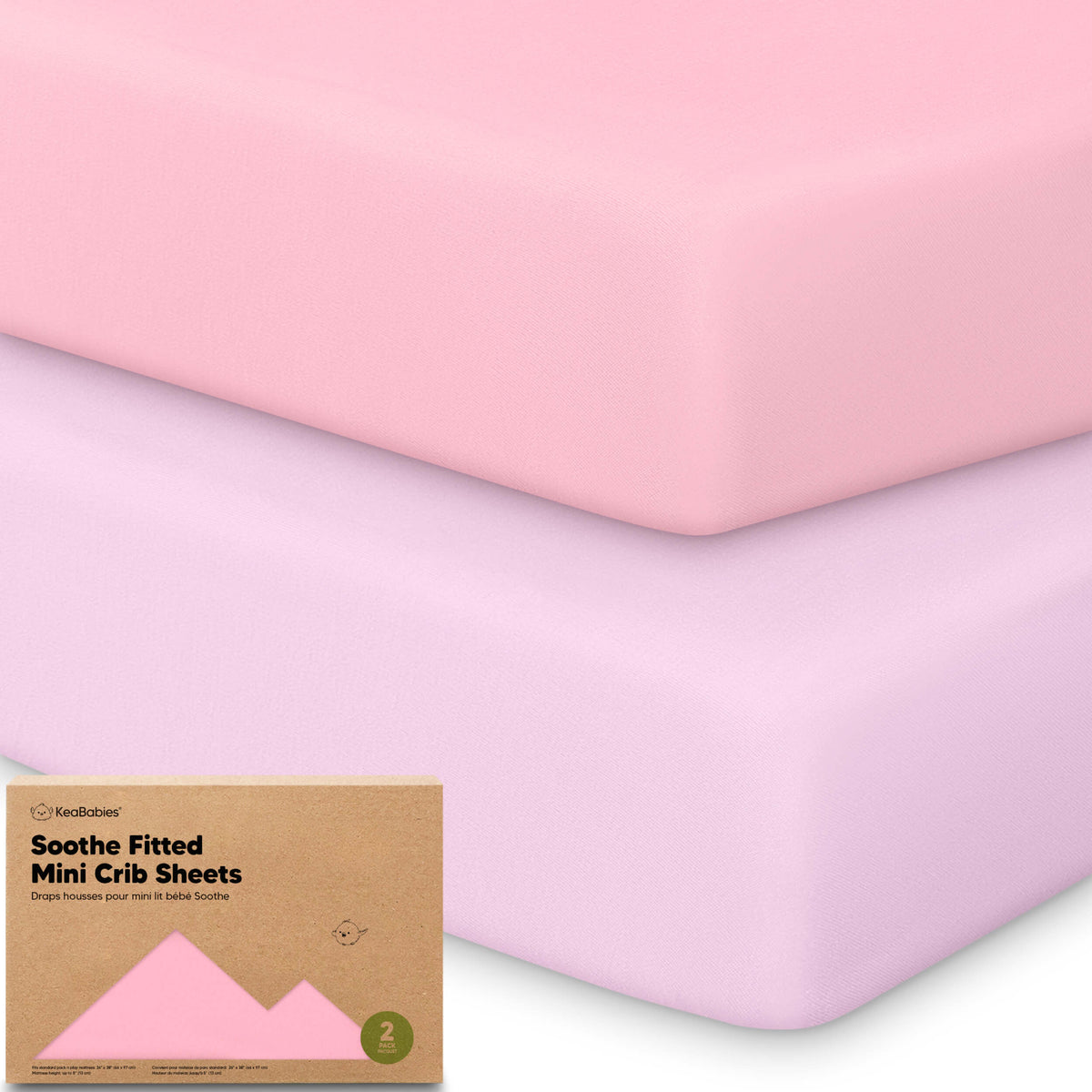 Soothe Fitted Mini Crib Sheet 46593242497210