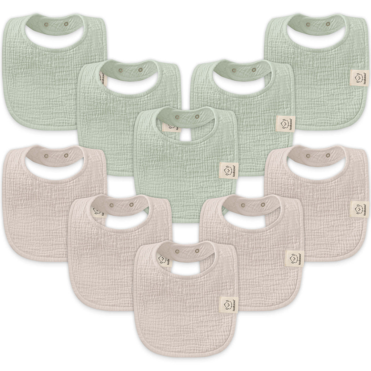 Lyra Muslin Drool Bibs 34246737363130