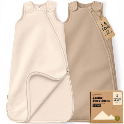 2-Pack Soothe Sleep Sacks (1.5 TOG) 34009458016442