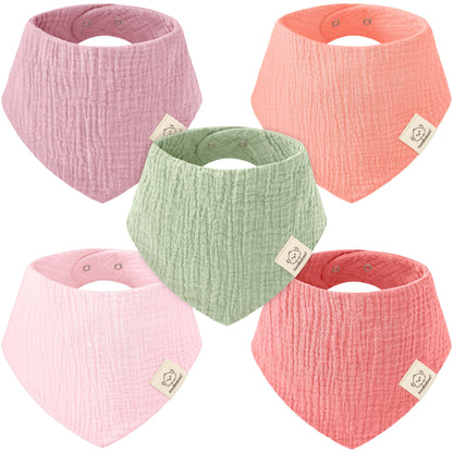 Lyra Muslin Bandana Bibs 46190600126650