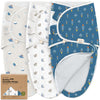 3-Pack Soothe Zippy Swaddle Wrap
