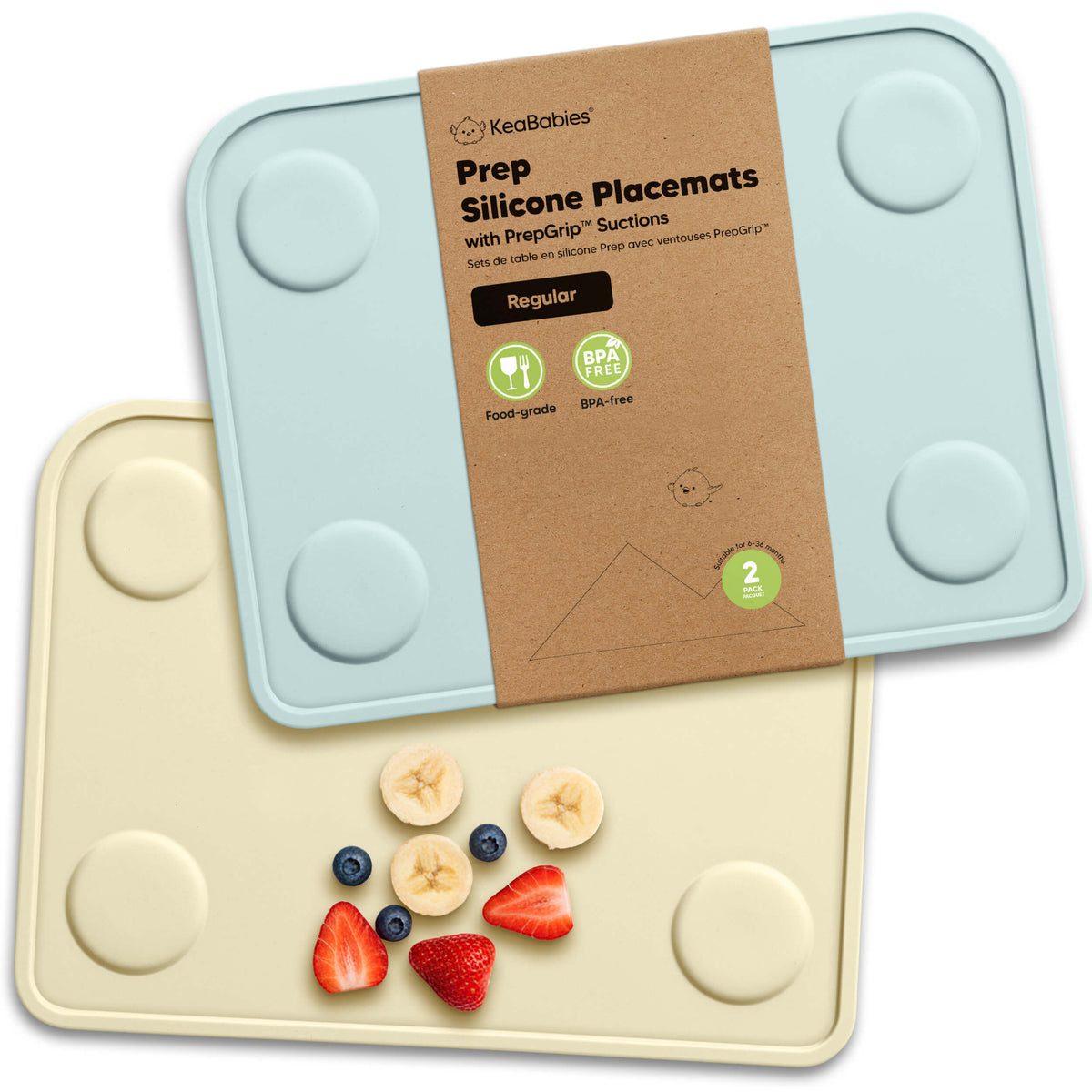 2-Pack Prep Silicone Placemats 46421842460858