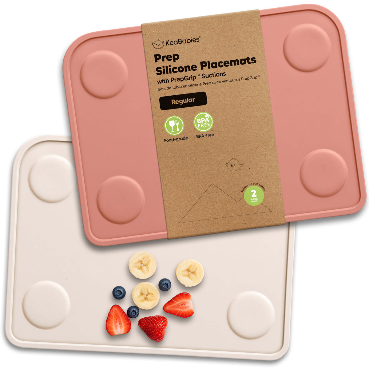 2-Pack Prep Silicone Placemats 46421928313018