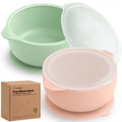 2-Pack Prep Silicone Suction Bowls 46926465433786