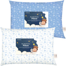 Load image into Gallery viewer, 2-Pack Toddler Pillows Without Pillowcase (Sports)
