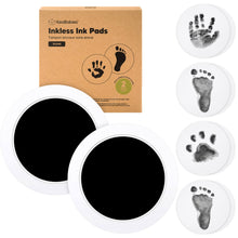 Load image into Gallery viewer, 2-Pack Round Inkless Ink Pads (Jet Black)
