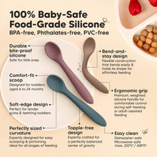 Load image into Gallery viewer, 3-Pack Prep Baby Spoons (Rocky)
