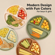 Load image into Gallery viewer, 3-Pack Prep Silicone Suction Plates (Amethyst)
