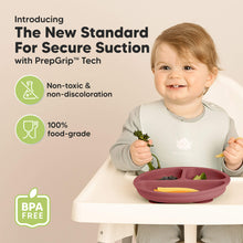 Load image into Gallery viewer, 3-Pack Prep Silicone Suction Plates (Burgundy)
