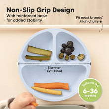 Load image into Gallery viewer, 3-Pack Prep Silicone Suction Plates (Popsicle)
