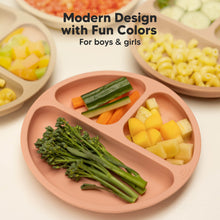 Load image into Gallery viewer, 3-Pack Prep Silicone Suction Plates (Roseate)
