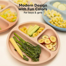 Load image into Gallery viewer, 3-Pack Prep Silicone Suction Plates (Slate)
