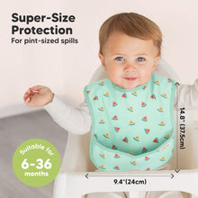 Load image into Gallery viewer, 3-Pack Presto Waterproof Bibs (Beach Day)

