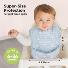 Load image into Gallery viewer, 3-Pack Presto Waterproof Bibs (Vessels)
