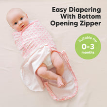 Load image into Gallery viewer, 3-Pack Soothe Zippy Swaddle Wrap (Blossom)
