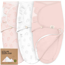 Load image into Gallery viewer, 3-Pack Soothe Zippy Swaddle Wrap
