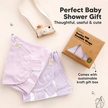 Load image into Gallery viewer, 3-Pack Soothe (Wren) Swaddle Wraps (Soft Lilac)
