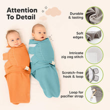 Load image into Gallery viewer, 3-Pack Soothe (Wren) Swaddle Wraps (Valiant)
