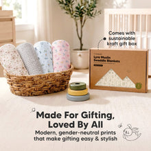 Load image into Gallery viewer, Made For Gifting, Loved By All
Modern, gender-neutral prints that make gifting easy &amp; stylish. Comes with sustainable kraft gift box. 
