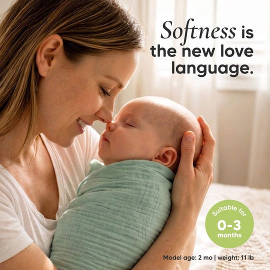 3-Pack Lyra Muslin Swaddle Wraps