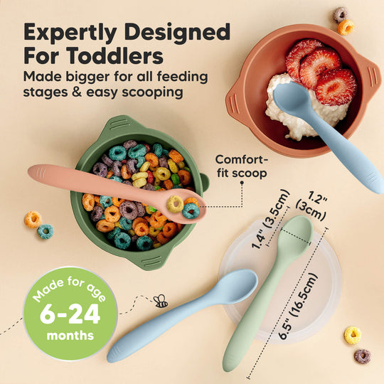 3-Pack Prep Baby Spoons (Mellow)