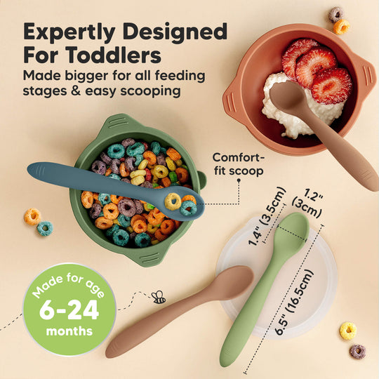 3-Pack Prep Baby Spoons (Desert)