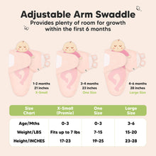 Load image into Gallery viewer, 3-Pack Soothe Swaddle Wraps (Angelic)
