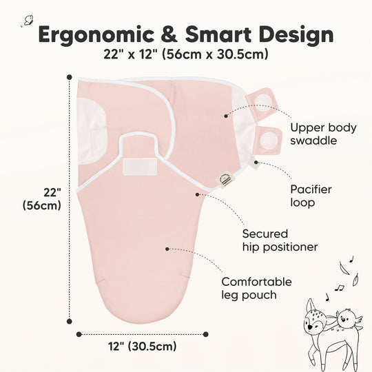 3-Pack Soothe Swaddle Wraps (Daffodil)