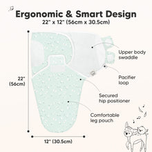 Load image into Gallery viewer, 3-Pack Soothe Swaddle Wraps (Garden)
