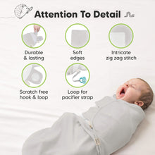 Load image into Gallery viewer, 3-Pack Soothe Swaddle Wraps (Ripple)
