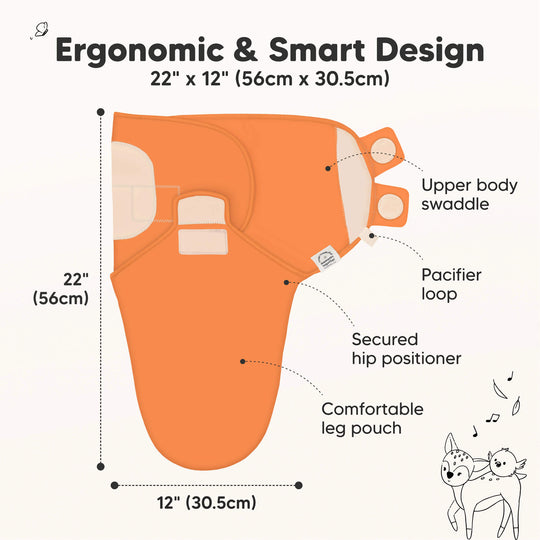 3-Pack Soothe Swaddle Wraps (Valiant)