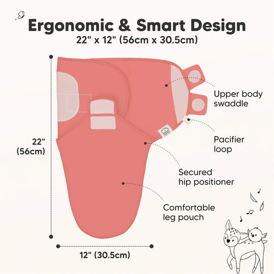 3-Pack Soothe Swaddle Wraps (Vivacious)