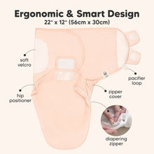 Load image into Gallery viewer, 3-Pack Soothe Zippy Swaddle Wrap (Angelic)
